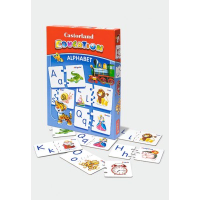 Englisches Alphabet Zum Lernen Und Amusieren 52 Teile Castorland Puzzle Online Kaufen