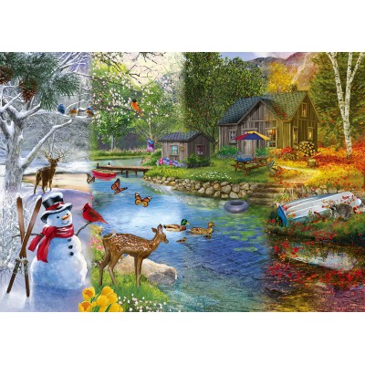 Wandel Der Jahreszeiten Teile Alipson Puzzle Puzzle Online Kaufen