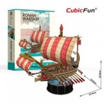   3D Puzzle - Roman Warship - Schwierigkeit: 4/6