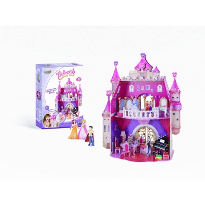 Cubic-Fun-E1622H 3D Puzzle - Princess Birthday Party
