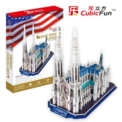 Cubic-Fun-MC103H Puzzle 3D - Saint Patrick Kathedrale