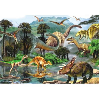 Puzzle Perre-Anatolian-3288 Das Tal der Dinosaurier