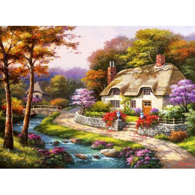 Puzzle Perre-Anatolian-3577 Spring Cottage