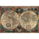 Henricus Hondius: Antique World Map 
