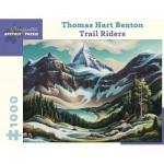 Puzzle   Thomas Hart Benton - Trail Riders, 1964/1965