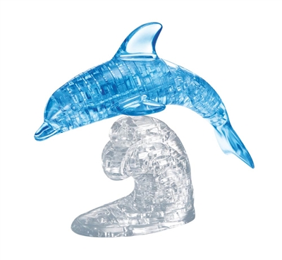HCM-Kinzel-59115 Puzzle 3D - Blauer Delfin