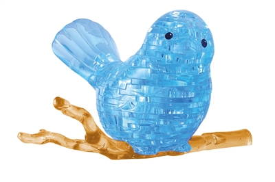 HCM-Kinzel-59126 3D-Puzzle aus Plexiglas - Der blaue Vogel