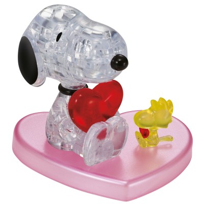 HCM-Kinzel-59184 3D Puzzle - Snoopy in Love