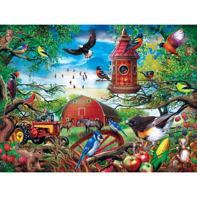Puzzle Master-Pieces-31916 XXL Teile - Farmland Frolic