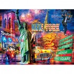 Puzzle  Master-Pieces-32146 Greetings from New York City