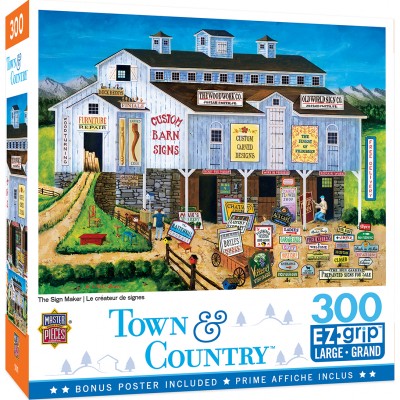 Puzzle Master-Pieces-32155 XXL Teile - The Sign Maker