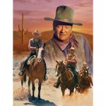 Puzzle  Master-Pieces-71239 John Wayne - The Cowboy Way