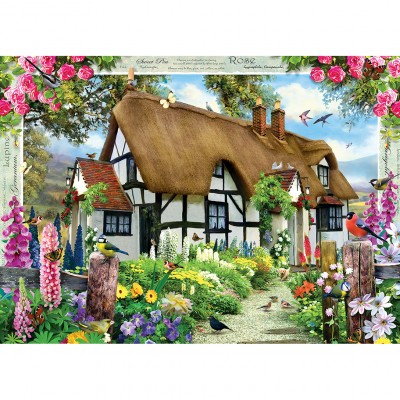Puzzle Master-Pieces-71757 Rose Cottage