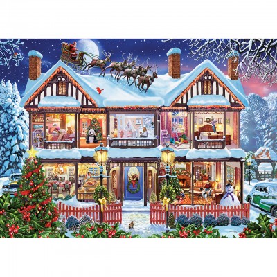Puzzle Master-Pieces-71915 Home for the Holidays