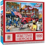 Puzzle  Master-Pieces-72129 Hometown Heroes - Parade Day