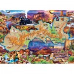 Puzzle  Master-Pieces-72148 Nationalparks - Grand Canyon