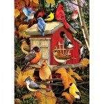 Puzzle  Cobble-Hill-45061 XXL Teile - Fall Birdhouse