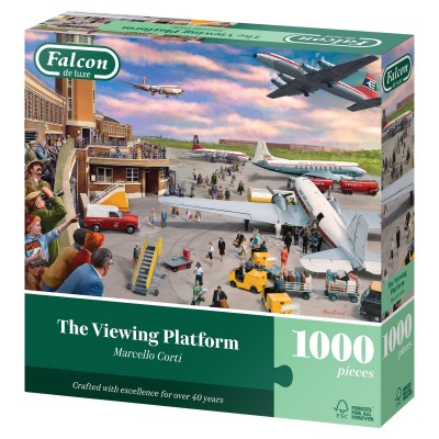 Puzzle Falcon-00140 Flughafen-Terminal