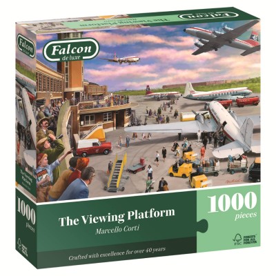 Puzzle Falcon-00140 Flughafen-Terminal