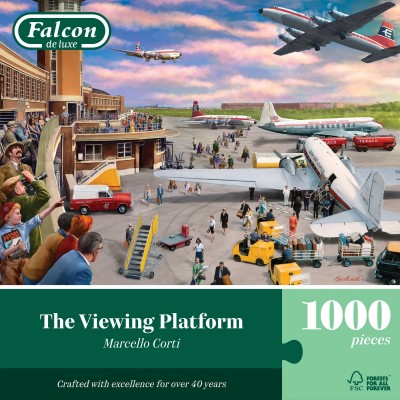 Puzzle Falcon-00140 Flughafen-Terminal