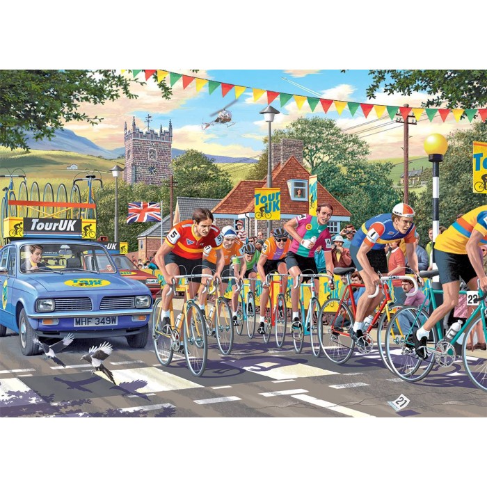 Puzzle  Falcon-00155 Radrennen