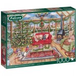 Puzzle  Jumbo-11275 The Christmas Conservatory