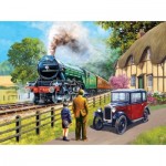 Puzzle  Sunsout-13713 Kevin Walsh - The Flying Scotsman
