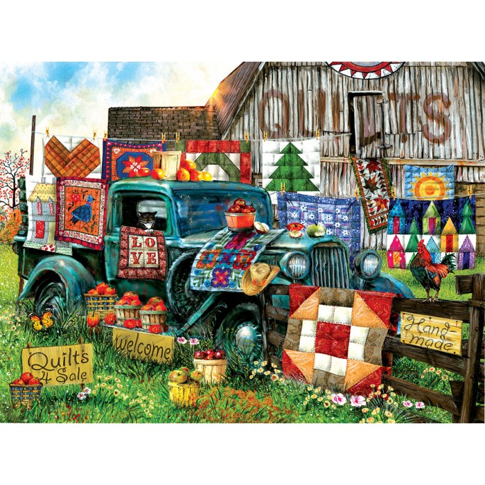 Puzzle  Sunsout-28567 Tom Wood - Quilts for Sale