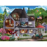 Puzzle  Sunsout-29714 XXL Teile - Viktorianisches Haus