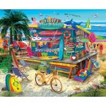 Puzzle  Sunsout-31556 XXL Teile - Shaggy's Surf Shop