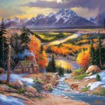 Puzzle  Sunsout-44336 XXL Teile - Fall Retreat