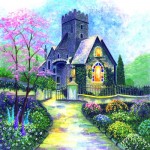 Puzzle  Sunsout-47918 XXL Teile - Irische Kirche