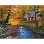 Puzzle  Sunsout-50169 XXL Teile - Creekside Neighbors