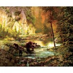 Puzzle  Sunsout-51050 Roberta Wesley - Bearly Daylight