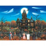 Puzzle  Sunsout-62171 XXL Teile - Trick or Treaters Beware