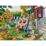 Puzzle  Sunsout-62937 XXL Teile - Country Autumn