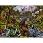 Puzzle  Sunsout-70811 XXL Teile - King of the Forest
