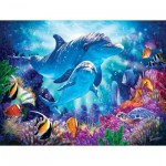 Puzzle  Sunsout-70926 XXL Teile - Dolphin Guardian