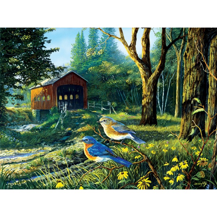 Terry Doughty - Sleepy Hollow Blue Birds