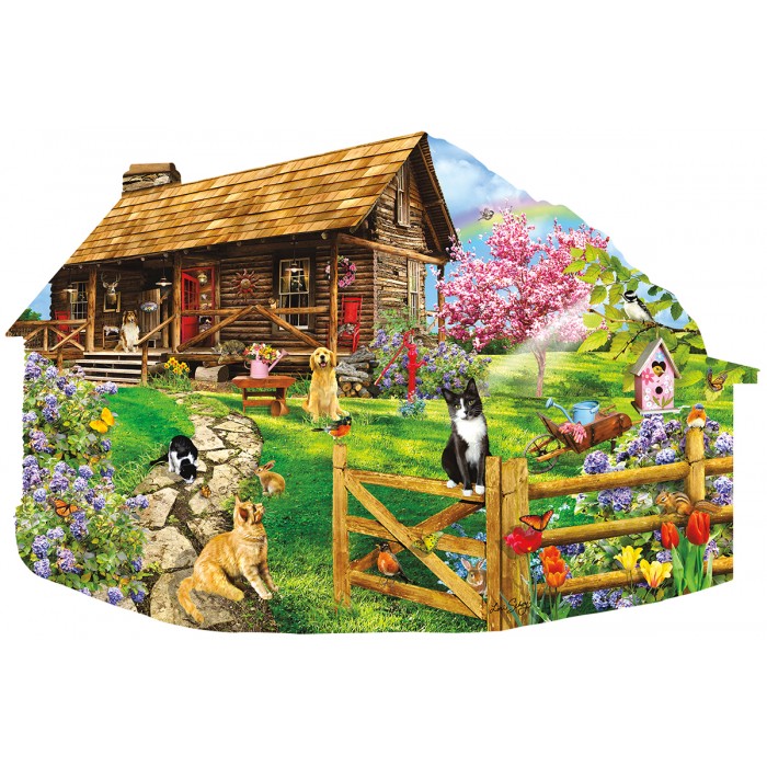 Puzzle Sunsout-97044 XXL Teile - Mountain Spring