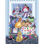 Puzzle   Wendy Edelson - Winter Quilt