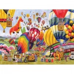 Puzzle   XXL Teile - Balloon Landing