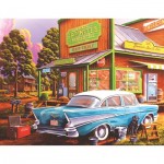 Puzzle   XXL Teile - Geno Peoples - Aunt Sheila's Cafe