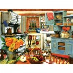 Puzzle   XXL Teile - Grandma's Country Kitchen