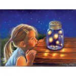 Puzzle   XXL Teile - Magical Fireflies