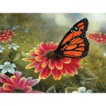 Puzzle   XXL Teile - Monarch Butterfly