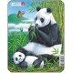 Rahmenpuzzle - Pandas