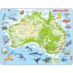  Larsen-A31-RU Rahmenpuzzle - Australien (auf Russisch)