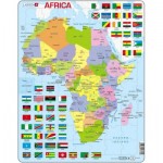  Larsen-K13-IT Rahmenpuzzle - Political Map of Africa (Italian)