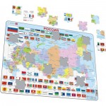  Larsen-K55-RU Rahmenpuzzle - Russlandkarte (auf Russisch)